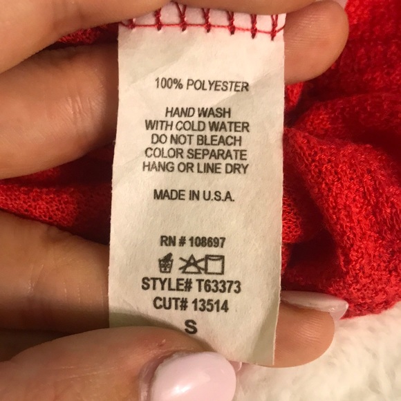 ❄️2 FOR $20❄️ Fashion Nova Tie Up T-shirt - Picture 3 of 3